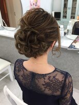 ヘアーセットサロン ピンキー(Hairset Salon Pinky) Pinky.エレガントシニヨン