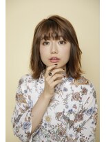 20代30代40代50代/前髪/マチルダボブ/インナーグレージュ/銀座