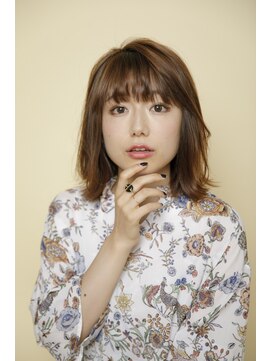 ルルディ バイ アフロディーテ銀座(luludi by APHRODITE) 20代30代40代50代/前髪/マチルダボブ/インナーグレージュ/銀座