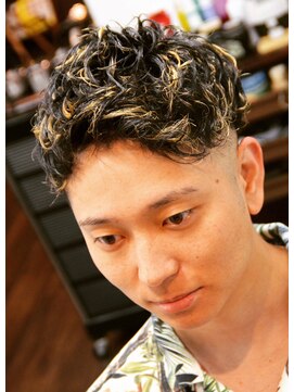 ハウディー(HOWDY) ツーブロック×MIXパーマ【HOWDY前橋店】