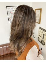 ヘアーデザインサロン スワッグ(Hair design salon SWAG)&nbsp;ベージュバレイヤージュ