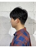 メンズショートボブ