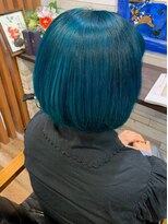 ララ(RARA) ツヤ感ブルーカラー