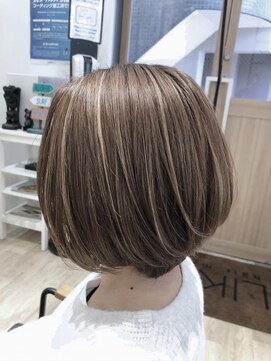 リコ ヘアー メイク(LIKO) 【LIKO    hair  make】立体感抜群ハイライトショート☆