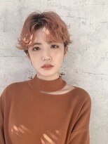 ラテ(latte)&nbsp;デザインパーマ×センターパート