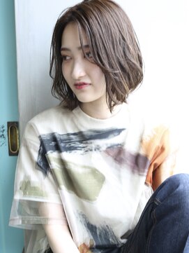 バース(BIRTH) 天神【BIRTH】マロンベージュ☆Aラインボブ