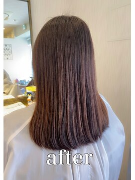 ミュゼドゥアートシエル(Musee du Art ciel) 【髪質改善】うるつやセミロング