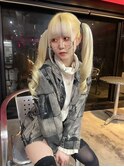 抜きっぱなしハニーブロンドツインテール
