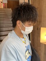 アヴァンス 天王寺店(AVANCE.)&nbsp;MEN'S HAIR ソフトツイスト×ウルフマッシュ