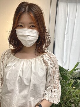 イット(it.) it.yui フェイスフレミング インナーカラー オレンジヘア