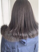 ロカ(roka)&nbsp;ふんわりカールとラベンダーアッシュ　ラベンダーグレージュ