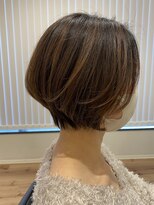 カノエ 宇部小串店(canoe)&nbsp;前下がりボブ/髪質改善カラー/髪質改善/ハイライト