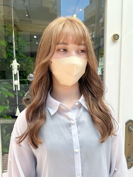 リノ(Lino) 10代20代【髪質改善カラー】ハイトーンベージュ