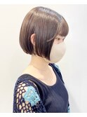 【松戸 石山】あごラインナチュラルボブミニボブぷつっと