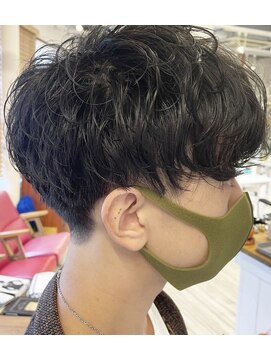 フラバー(flover) 【Miyuki】刈り上げマッシュ×ふんわりニュアンスパーマ