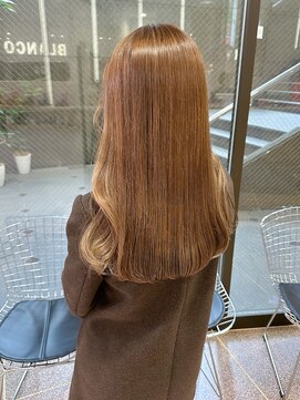 ブランコ 名古屋栄(BLANCO) 【nao. style】ミルクティーベージュ