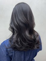 アルバム 渋谷パルコ(ALBUM) ゆる巻きヘア_レッドブラウンハッシュカットフルバング_ba465991