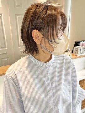 フレイムス ヘアアンドリラックス 戸田店(Frames hair&relax) ぷちレイヤー×ハイライト