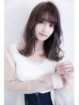 ジェニーバイメノン(JENNIE by Menon) フェミニンロング　メルティカラー　ワンレン　小顔
