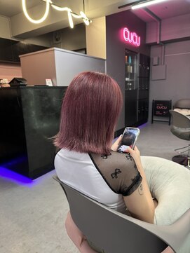クク 那覇国際通り(CUCU) 国際通り店/CUCU/沖縄美容室/髪質改善/ハイトーンカラー