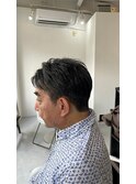【soy-kufu】MEN'S HAIRアッシュブラックカルマパーマ