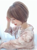 くびレイヤーエモージュ愛されショートボブ艶髪