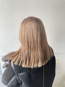 アオ(AO。) ミルクティーベージュ/ケアブリーチカラー/透明感ベージュ