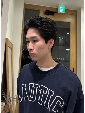 ブランシュ 南行徳店(BLANCHE) ダークアッシュ/ニュアンスパーマ/韓国マッシュ/スペインカール