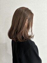 ヘア スノー(HAIR SNOW)&nbsp;ウェーブ☆ミディアムスタイル20代30代