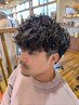 【メンズ限定】　カット+パーマ　　　　　￥9500