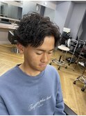 波巻きスパイラルパーマ