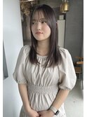 layer cut×inner milk tea beige