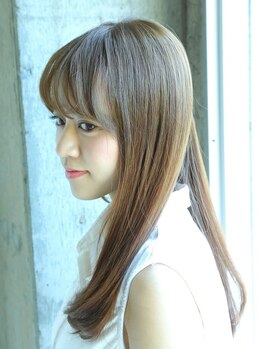 ソーホーニューヨークヘアサロン(SOHO new york Hair salon)の写真/透明感が人気のイルミナカラーで、艶感と色持ちの良さを実感☆あなたの髪質に合わせた薬剤で理想の髪色に♪