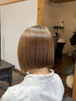ジーワンヘアー(G1 HAIR)&nbsp;【髪質改善】縮毛矯正×タッセルボブ
