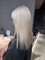 ペレ 栄店(PELE)&nbsp;ホワイトグレージュ/デジタルパーマ/チェリーブラウン/栄