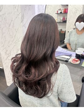 ドットモーダ  町田店(dot. mooda) 【艶カラー×レイヤーカット】韓国/韓国ヘア/町田/町田駅/学割