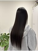 髪質改善縮毛矯正+髪質改善トリートメント