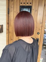 フゥカ 類家店(fuka)&nbsp;ミニボブ◎ボルドーカラー　八戸　類家
