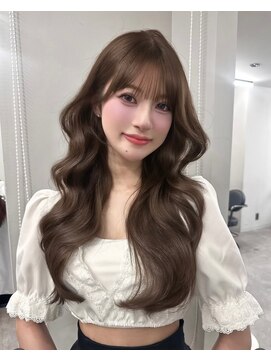 リッカ(LICCA) (licca内堀)韓国ヘア×レイヤーカット×ブラウンカラー