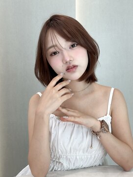 ロンドリゼル 札幌(Lond RiseL) ◯ オリーブグレー/韓国/レイヤーカット/髪質改善/縮毛矯正/札幌