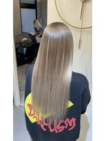 ルミエール(Lumiere)&nbsp;ブリーチカラーとシールエクステ60本