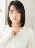 レイヤーカット/ハッシュカット/顔周りレイヤー/透明感カラーe