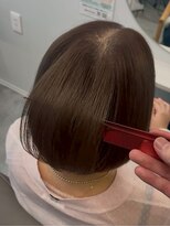 ソレ 森田店(SOLE.)&nbsp;髪質改善カラー/艶髪トリートメント/透明感ナチュラルブラウン