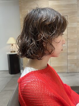 トップヘアーヒルズ 安城(TOP HAIR HILLS) パーマスタイル髪型20代30代40代前髪あり前髪無し面長丸顔
