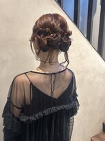 オムズポカ 栄矢場町店(OM's poka)&nbsp;リボンヘア/リボンアップ/アップヘア/お団子ヘア/ヘアセット