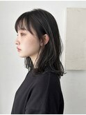 ハッシュカット/グレージュ/デザインカラー20代30代40代