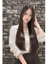 チャーム ヘア リゾート(charm hair resort)&nbsp;カット+絹髪縮毛矯正+髪質改善トリートメント