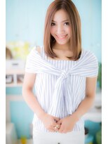 ミック ヘアアンドビューティー 大山店(miq  Hair&Beauty)&nbsp;ウル☆サラ☆メリハリセミディ