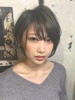 ブリックアブラック(BRIC A BRAC hair garage)&nbsp;女子力Upショートスタイル×カーキグレージュ