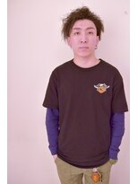 ヘアー キュート(hair CUtE)&nbsp;黒髪アップバングならハードなツイストでも清潔感ばっちり！